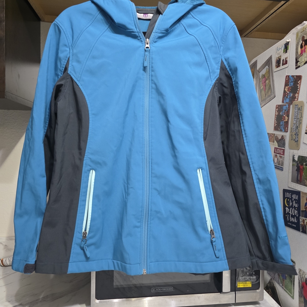 Free Tech Fleece Lined  Hooded  Women Size Large Jacket